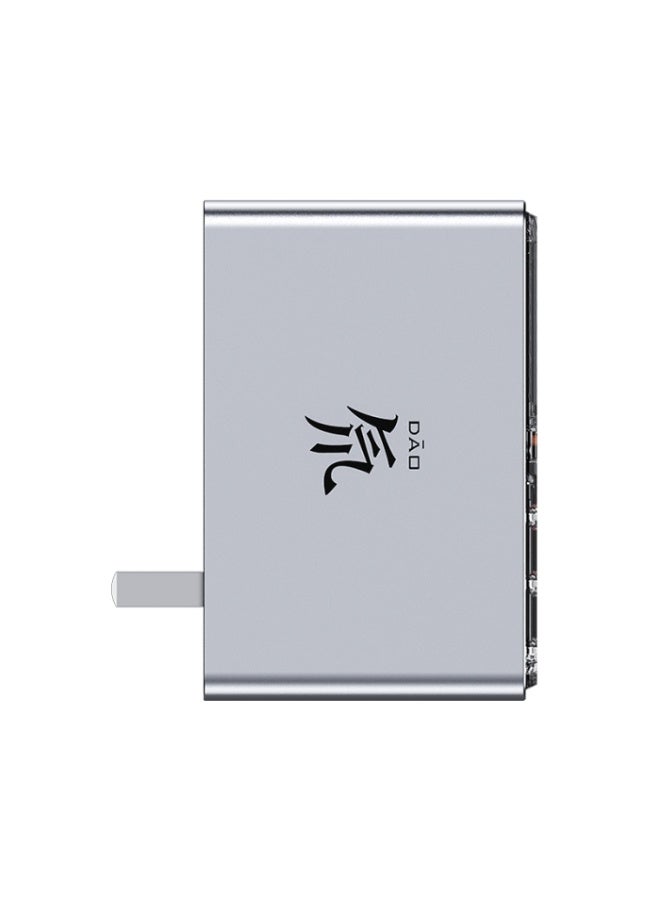 ريد ماجيك شاحن ريد ماجيك بقوة 140 واط للشحن السريع بأربعة منافذ بتقنية الغاليوم، تصميم مدمج، دبابيس قابلة للطي، تقنية نيو تشارجر 3.0، متوافق مع ريد ماجيك أسترا ونوفا، آيباد، الأجهزة اللوحية، آيفون، ماك بوك، واللابتوبات – يشمل كابل –منفذ امريكي - Image 3